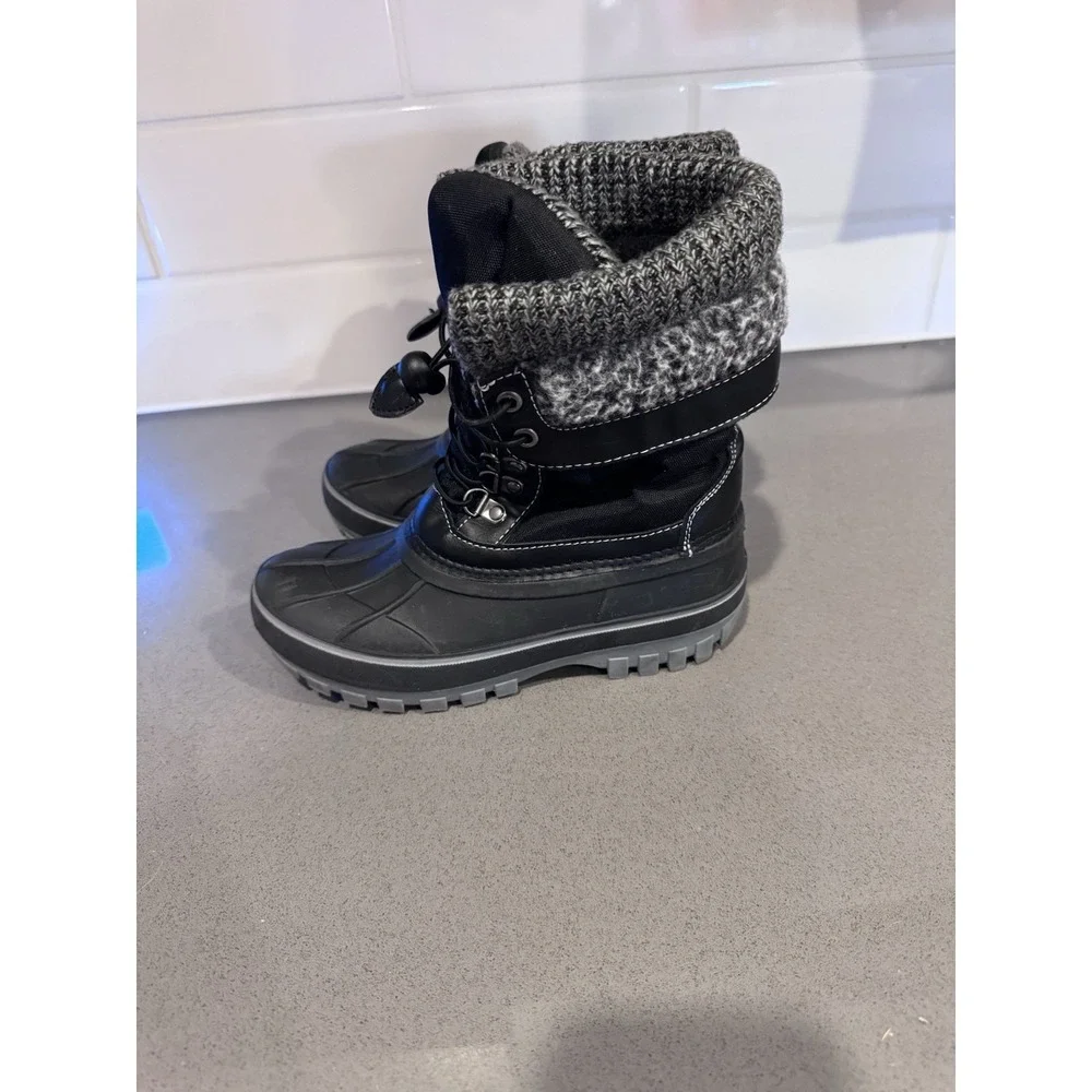 Girls Snow Boots With Cuff